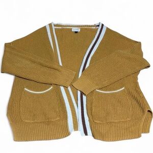 Mustard Cardigan Sweater